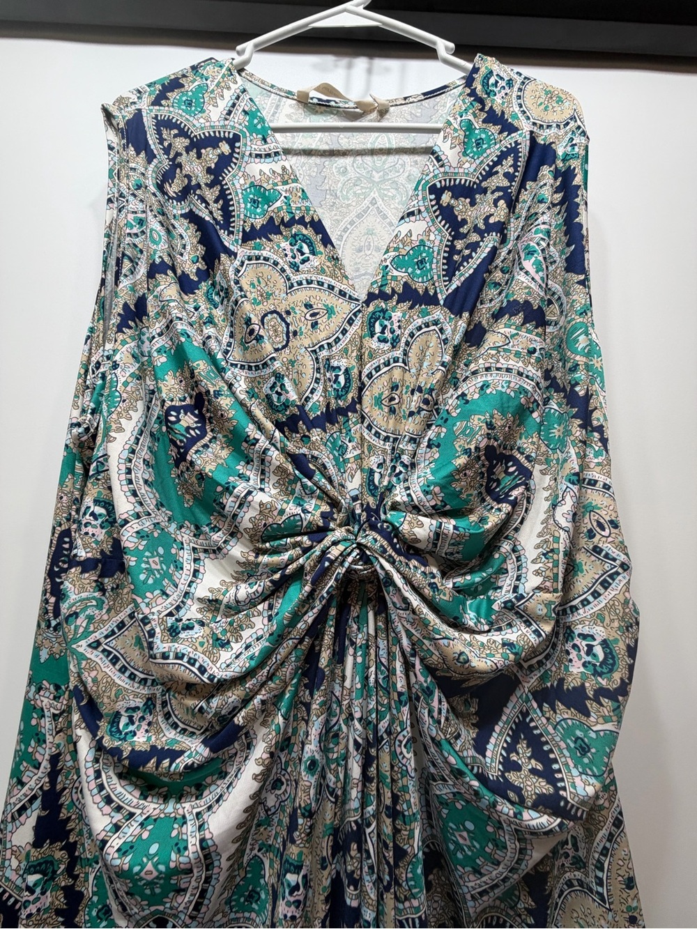 Soft Surroundings Kaleidoscope Paisley Maxi Dress Size 2X - Picture 7 of 10